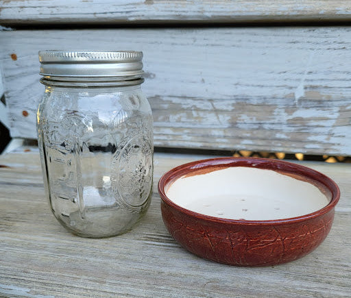 Brick Red Succulent Shallow Pot.