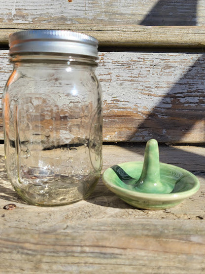 Light Green Ring Holder