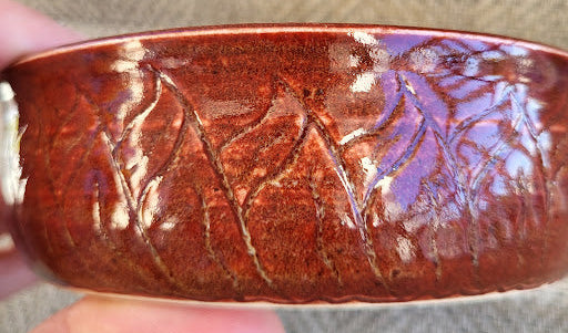 Brick Red Succulent Shallow Pot.