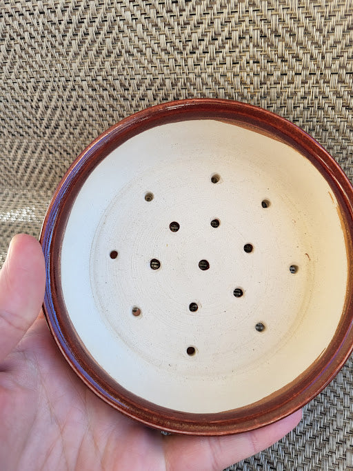 Brick Red Succulent Shallow Pot.